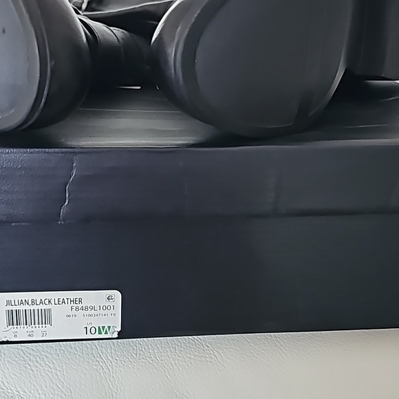 "Jillian" Black Leather Riding Boots - Picture 3 of 5